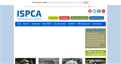 Desktop Screenshot of ispca.ie