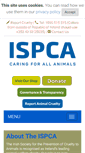Mobile Screenshot of ispca.ie